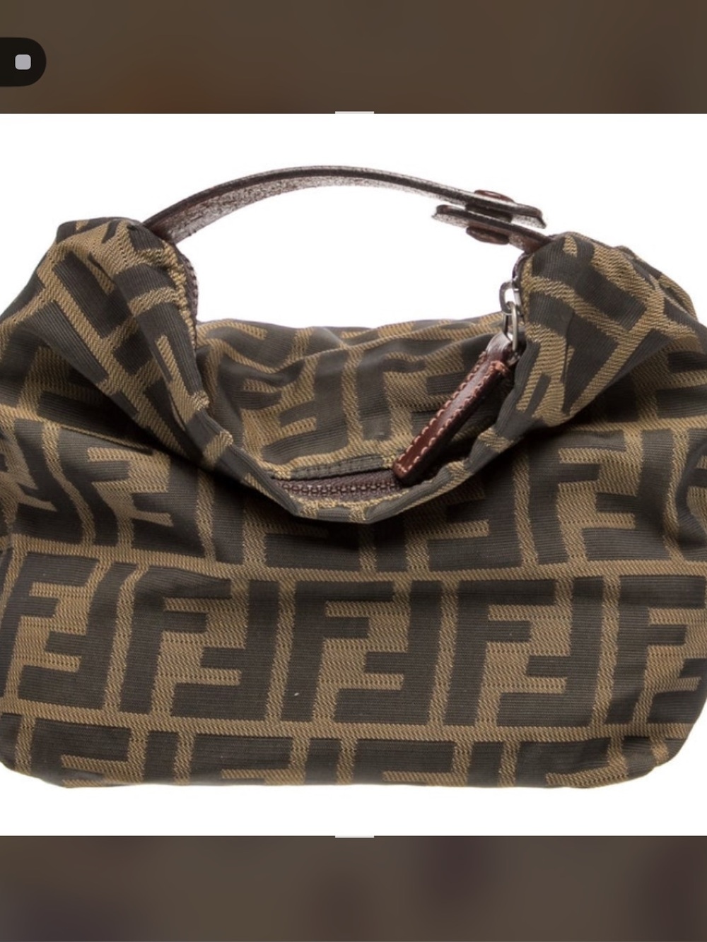 FENDI Authentic Top Handle Mini Pochette